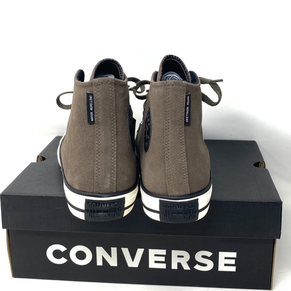 Converse Chuck Taylor High Women Shoe Engine Smoke Suede Casual Sneakers A05372C - Picture 7 of 9